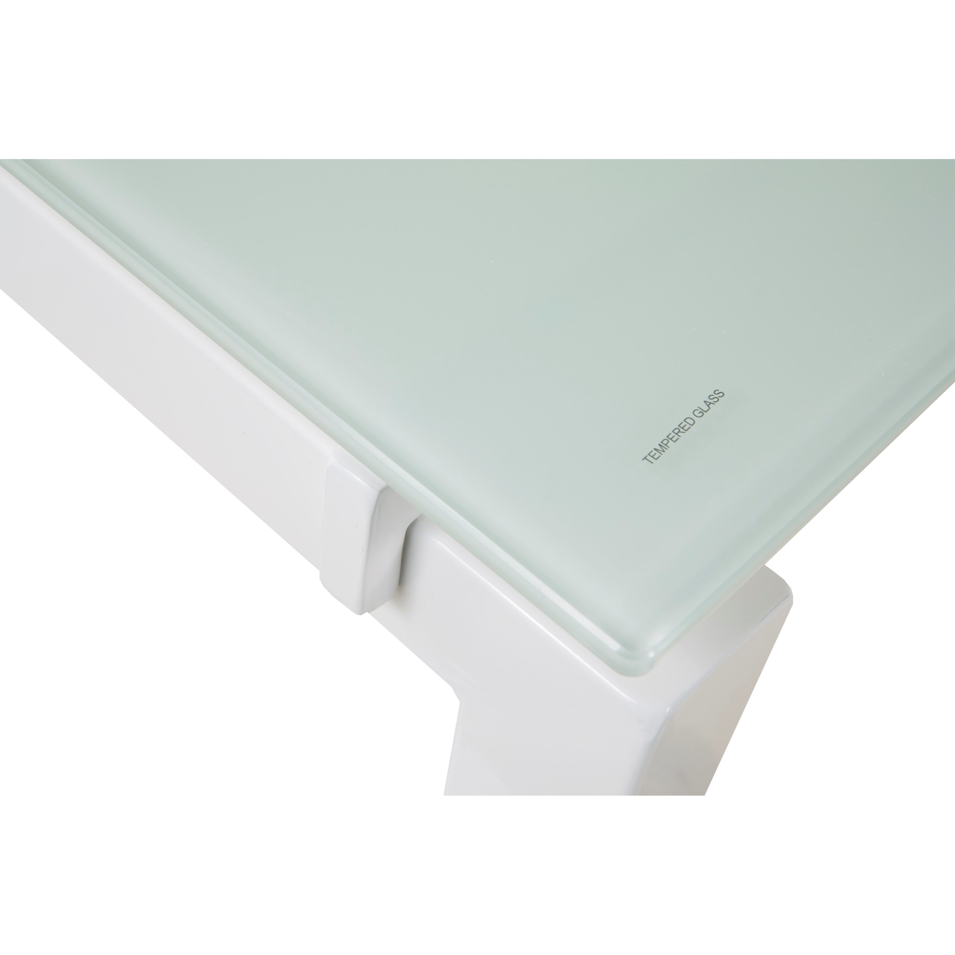 Baraga l desk white deals